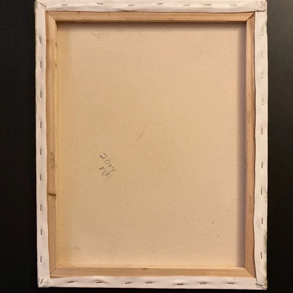 Pink Roses Painting Original Canvas Art - Picture 2 of 5